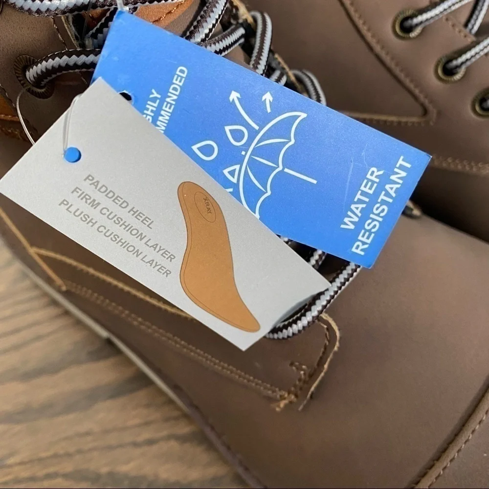 NWT Mens Xray Ruslan brown warm workbook hiking walking boot size 13